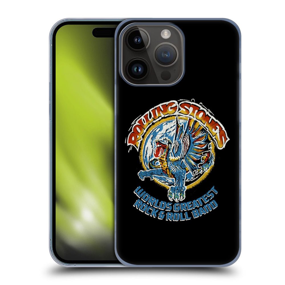 ROLLING STONES ローリングストーンズ (来日 35周年 記念 ) - Greatest Rock And Roll Band ハード case / Apple iPhoneケース - PGS